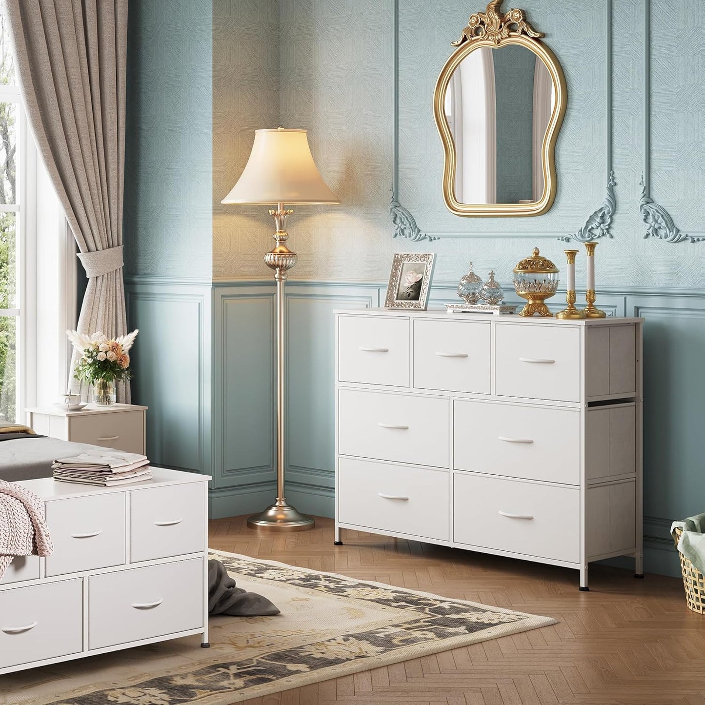 Everwood Signature Elara – Bedroom Dresser, Closet Organizer & Tv Stand