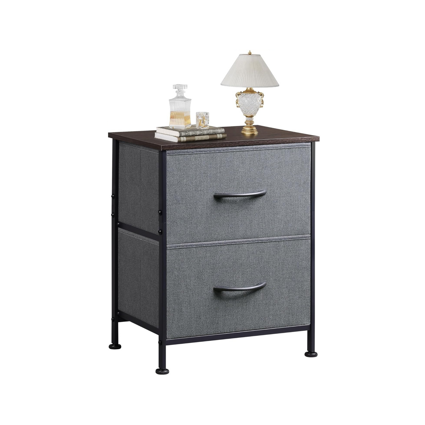 Everwood Signature Aluna – Night Stand for Bedroom, Bed Side Table