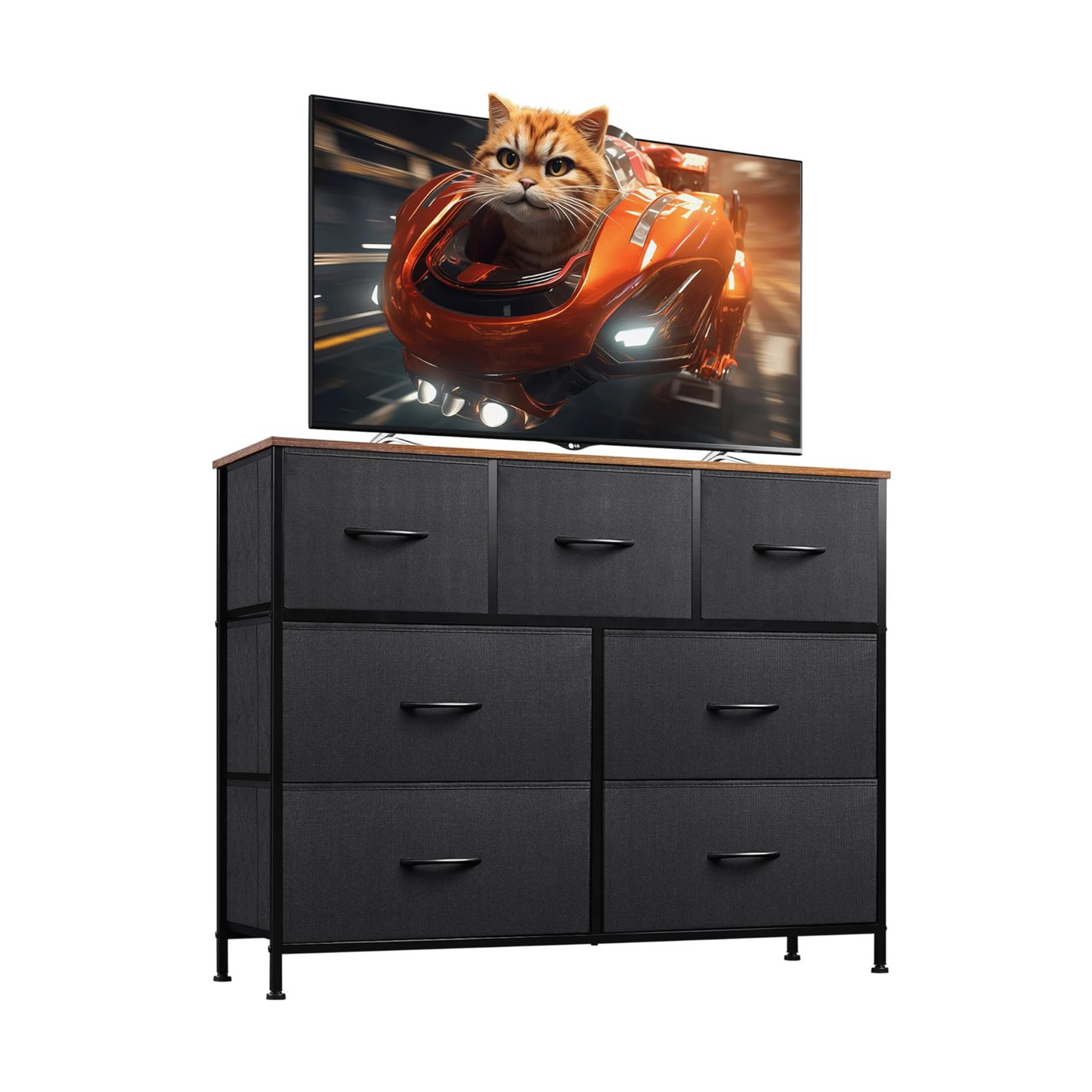 Everwood Signature Elara – Bedroom Dresser, Closet Organizer & Tv Stand
