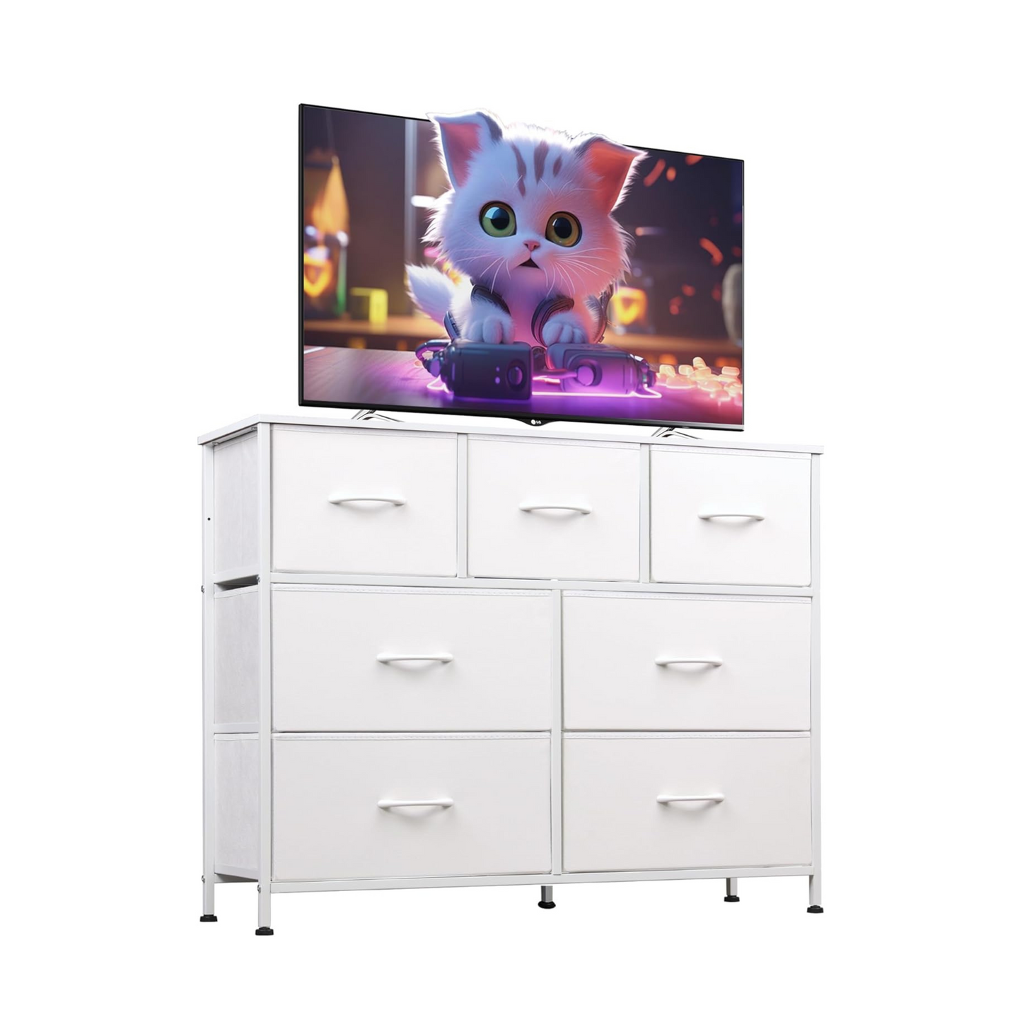 Everwood Signature Elara – Bedroom Dresser, Closet Organizer & Tv Stand