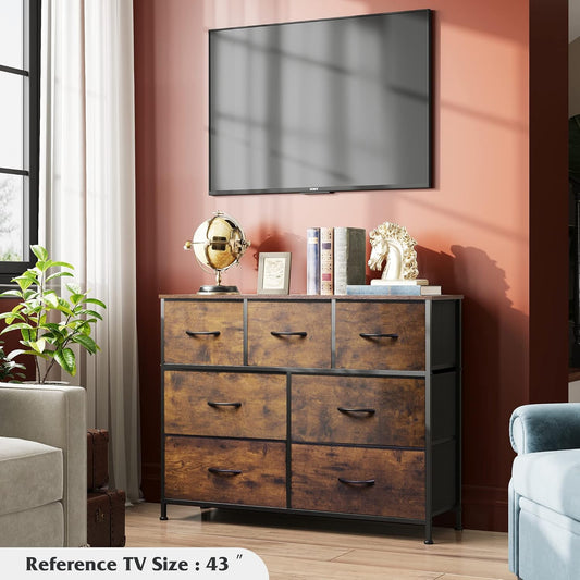 Everwood Signature Elara – Bedroom Dresser, Closet Organizer & Tv Stand