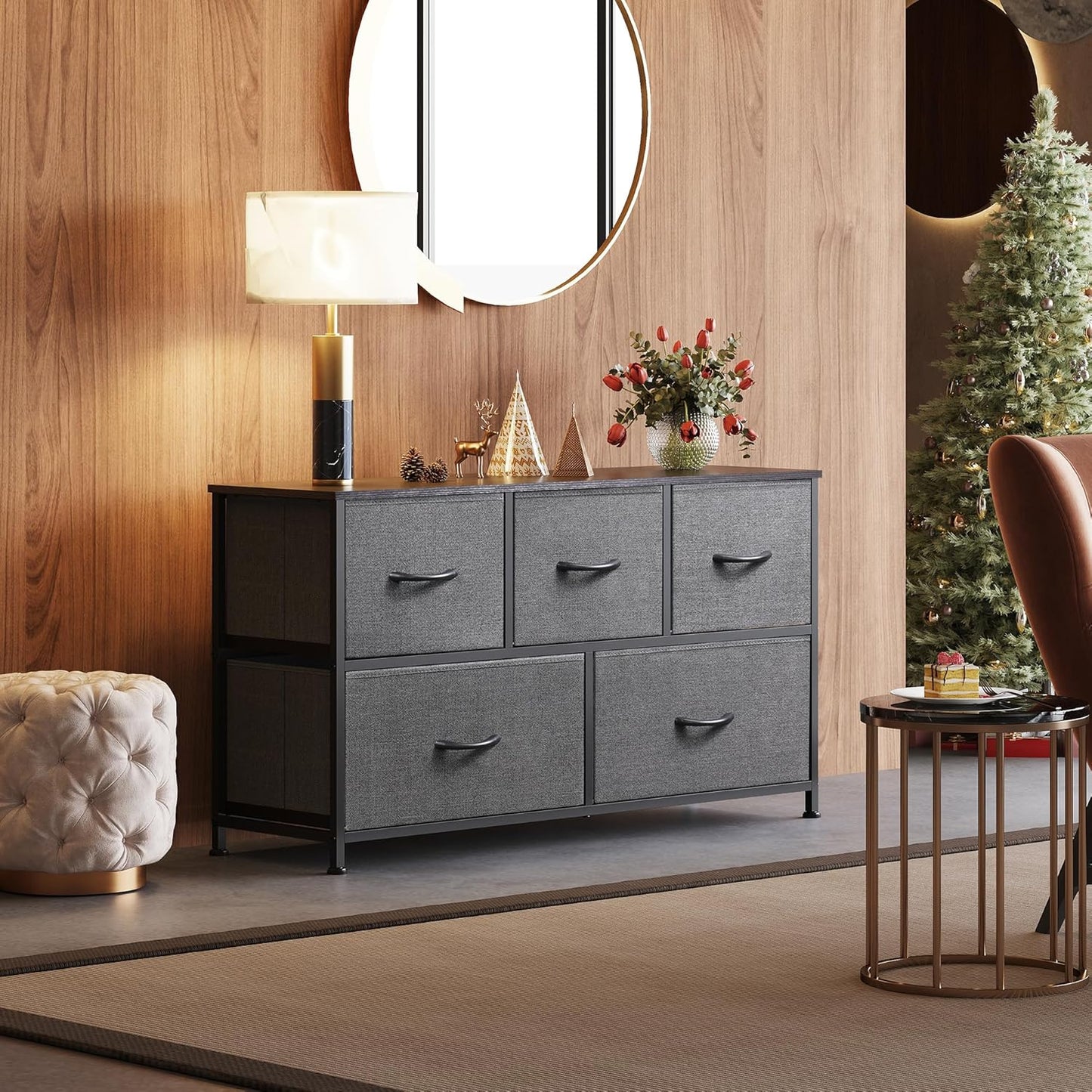 Everwood Signature Amara – Bedroom Dresser, Closet Organizer & Chest of Drawers
