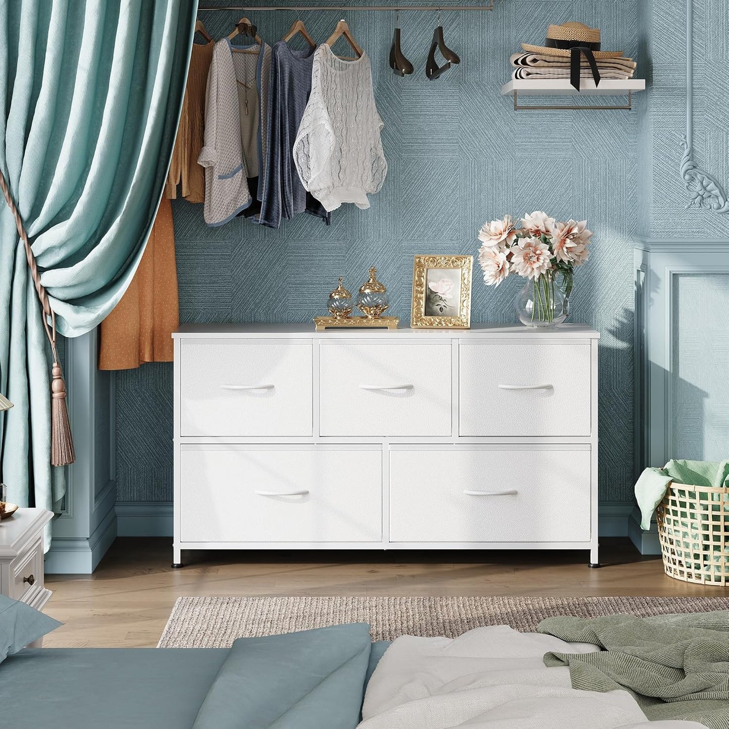 Everwood Signature Amara – Bedroom Dresser, Closet Organizer & Chest of Drawers