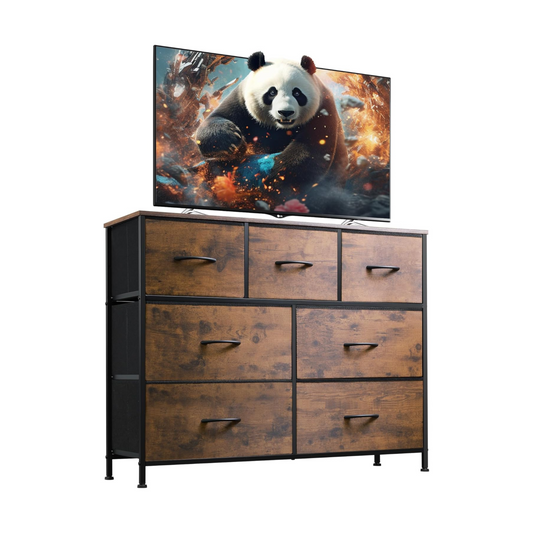 Everwood Signature Elara – Bedroom Dresser, Closet Organizer & Tv Stand